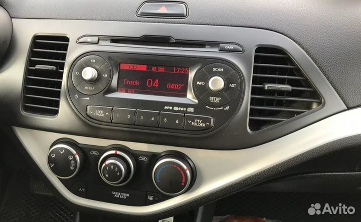 Штатная магнитола KIA picanto 2
