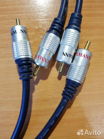 Кабель для аудио и видео Luxmann 2RCA - 2RCA, 10 м