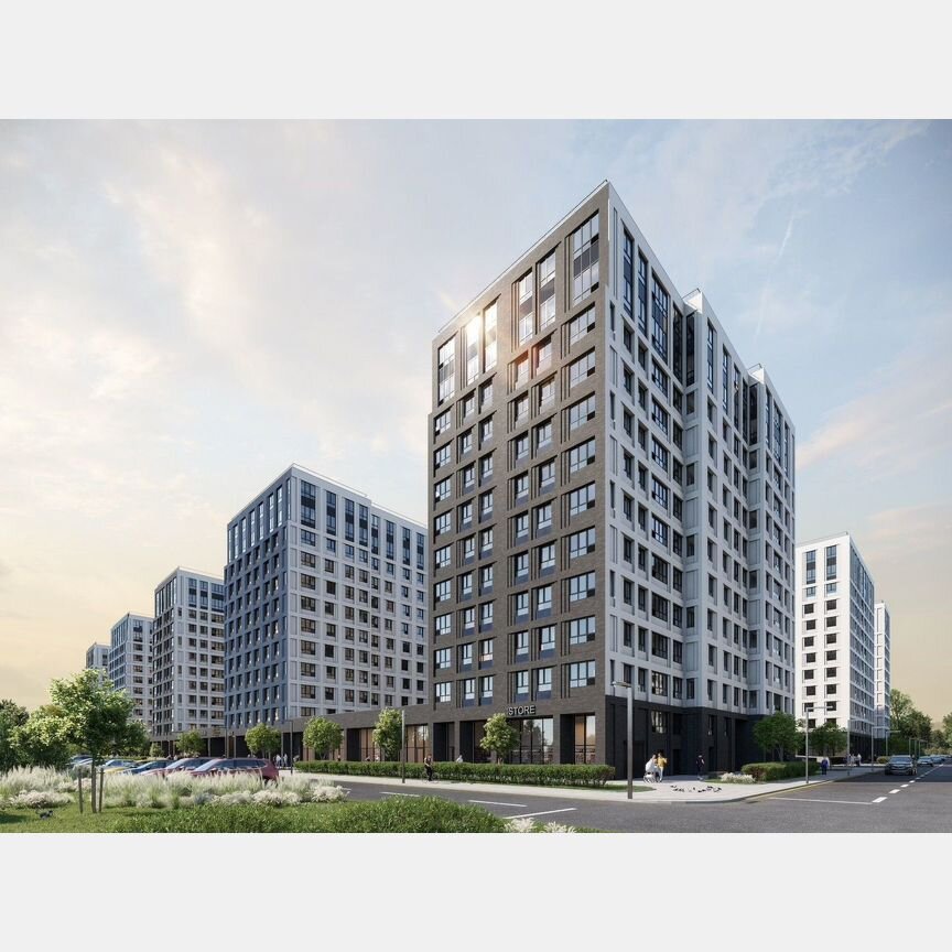 Квартира-студия, 22,9 м², 13/13 эт.