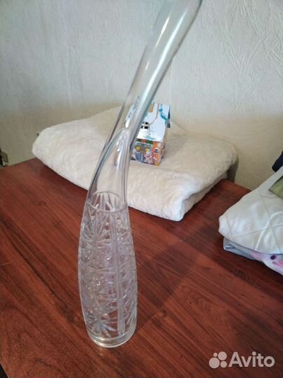 Ваза стеклянная