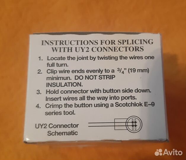 3М Скотчлок UY2 коннектор