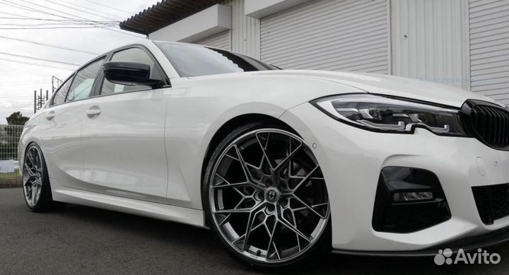 Кованые диски r19 на BMW. Дизайн HRE FF10