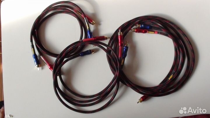 Межблочный кабель 2 rca 2rca - 0,75м, 1,0м, 1,5м