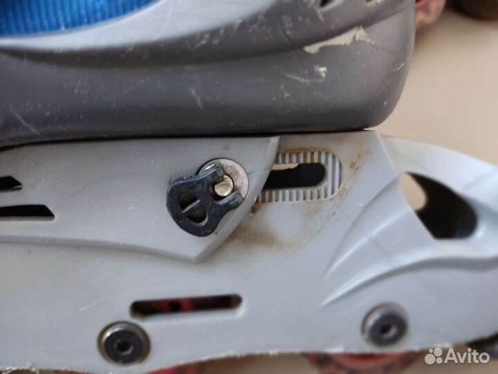 Роликовые коньки детские раздвижные защита 34 37