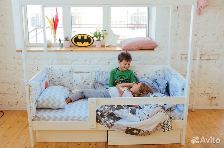 Кровать домик как IKEA