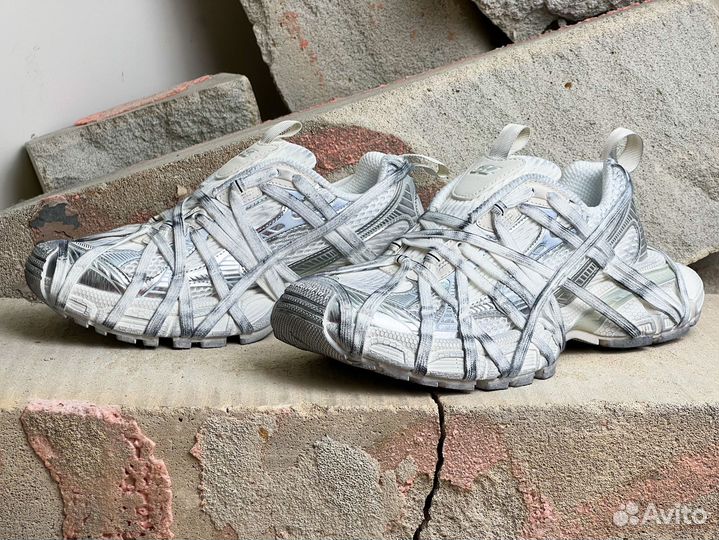 Balenciaga 3XL Extreme Lace Sneaker Champagne