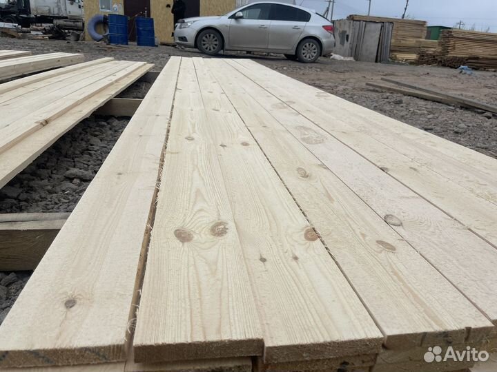 Доска обрезная 50х150х6000