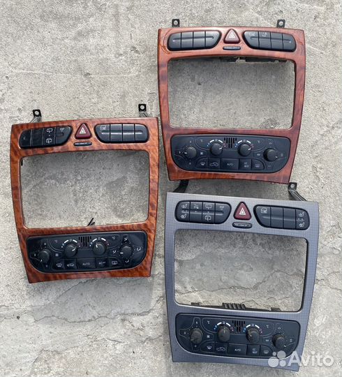 Блок управления климат контролем mercedes w203