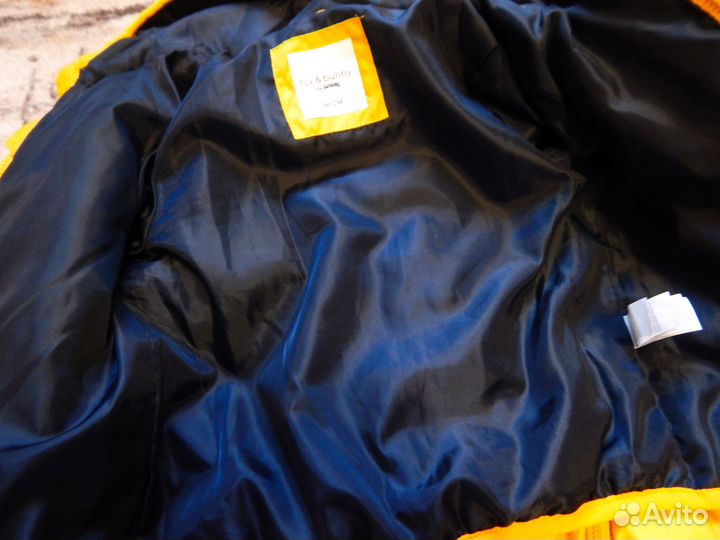 Куртки для девочки, двойне 80-86