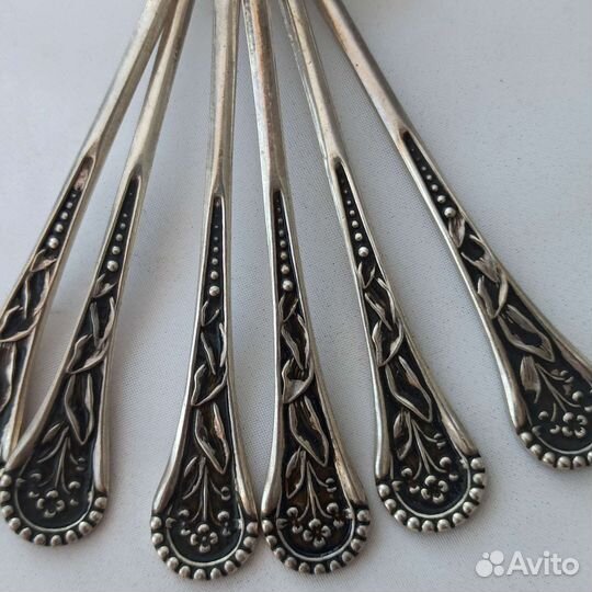 Мельхиоровые вилки ложки