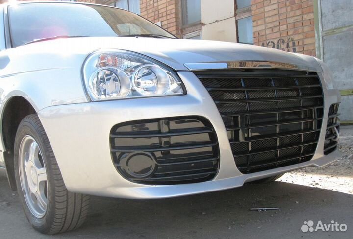 Бампер передний Порше стайл на LADA Priora