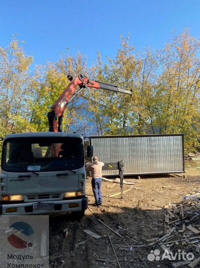 Блок контейнер, бытовка металлическая