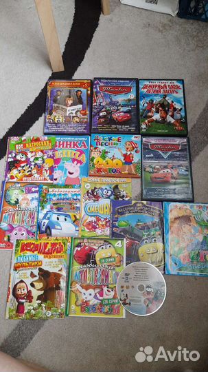 Детские DVD диски с мультиками