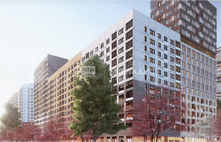 3-к. квартира, 82,8 м², 14/17 эт.