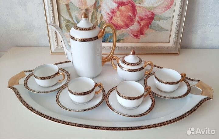 Jacob Zeidler антикварный кофейный набор