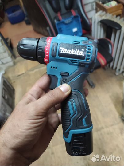 Аккумуляторная дрель шуруповерт makita 18v