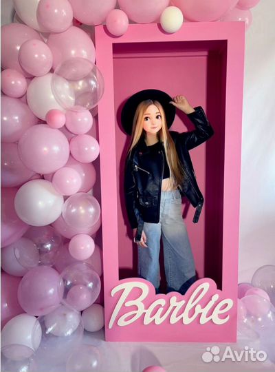 Детская коробка «Барби» для фотосессии