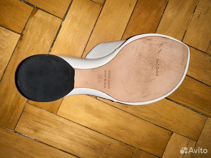 Винтажные босоножки на платформе baldinini