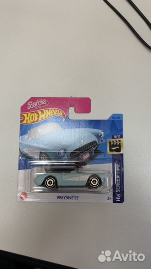 Hot wheels barbie corvette