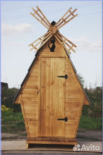 Уличный туалет домик с установкой PID