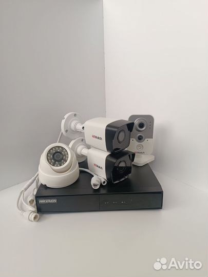 Установка камер видеонаблюдения