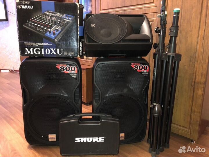 Комплект музыкальной аппаратуры