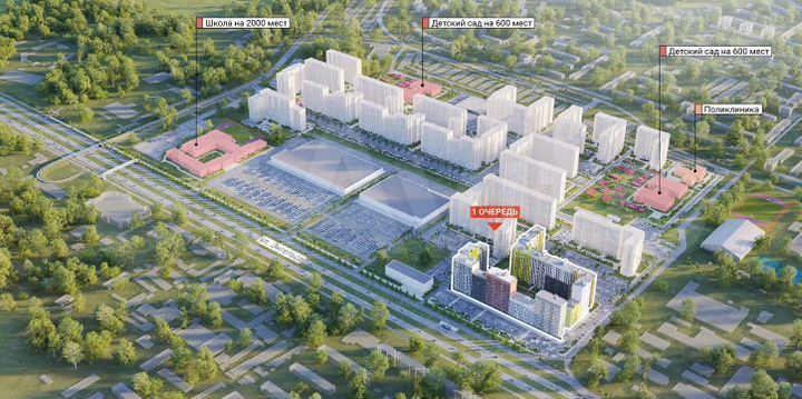 1-к. квартира, 40,7 м², 16/17 эт.