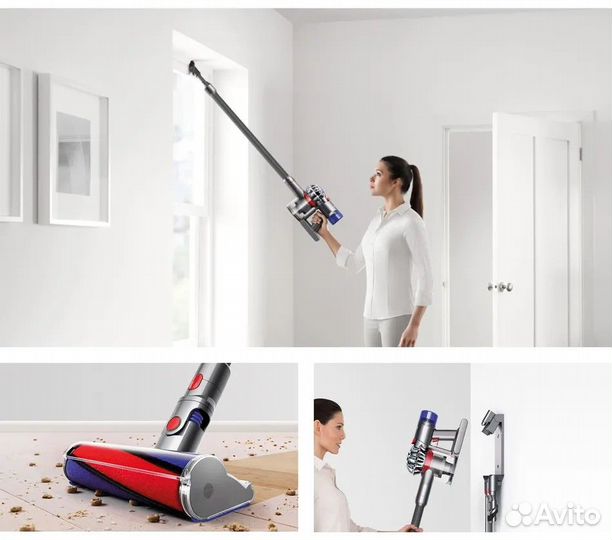 Пылесос Dyson V8 Absolute. Оригинал. Наша вилка