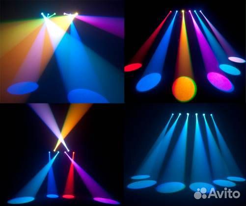 6 Spot chauvet-DJ 2 шт