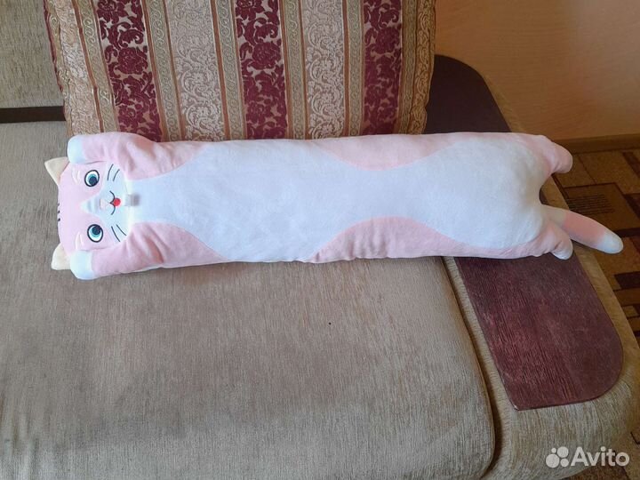 Кот батон,сосиска 1метр игрушка