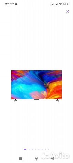 Новый Телевизор 55 TCL55P635 SMART TV 4K HDR10