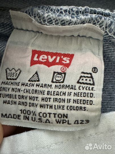 Женские джинсы levis 501 винтаж