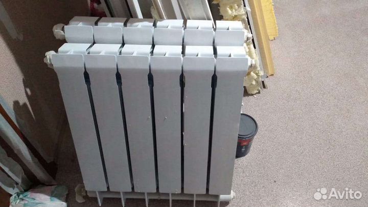 Батареи отопления алюминиевые бу (2 шт.)