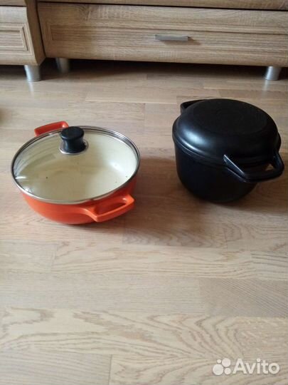 Сковороды. Сотейник. Казан