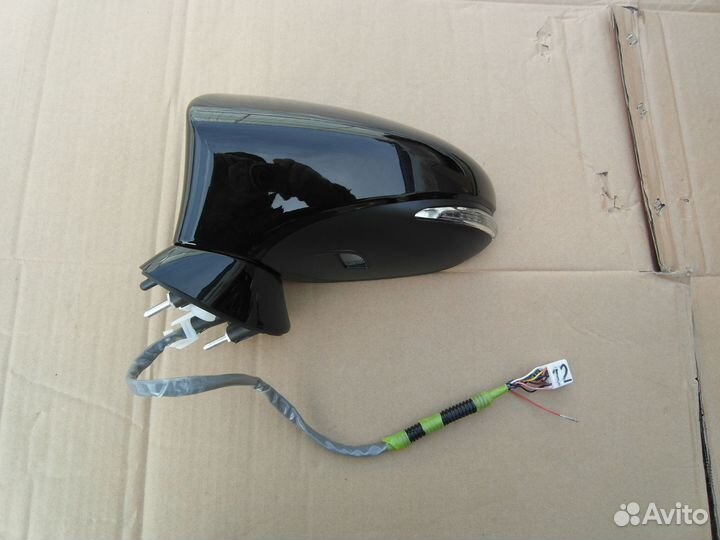 Зеркало левое 12 контакт Тайвань Lexus IS 2013-20