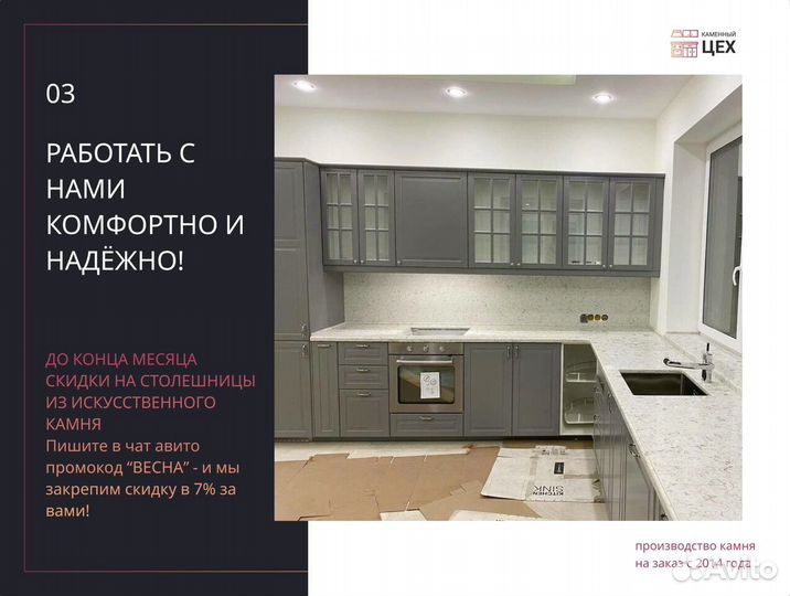 Столешницы для кухни