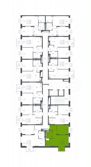 2-к. квартира, 40,8 м², 16/17 эт.