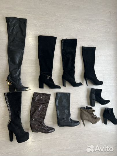 Ботфорты сапоги ботинки