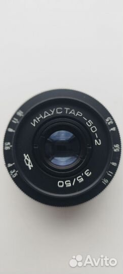 Индустар 50-2 с переходником Canon EOS