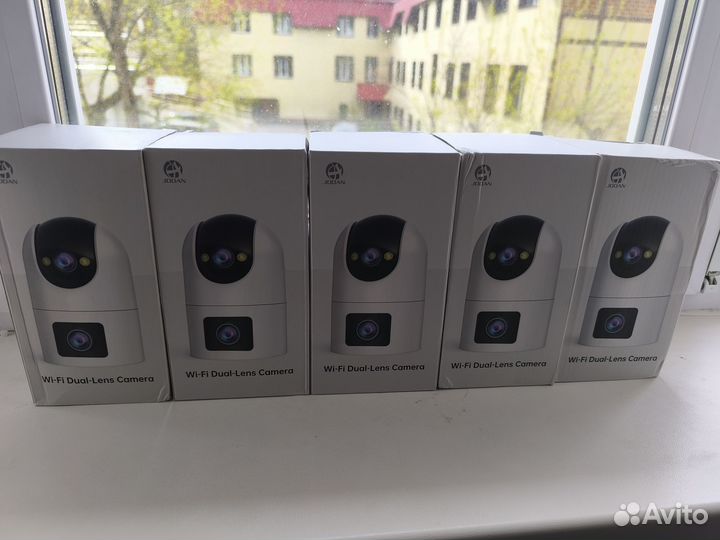 Уличная поворотная WiFi PTZ камера наблюдения 3Mp+