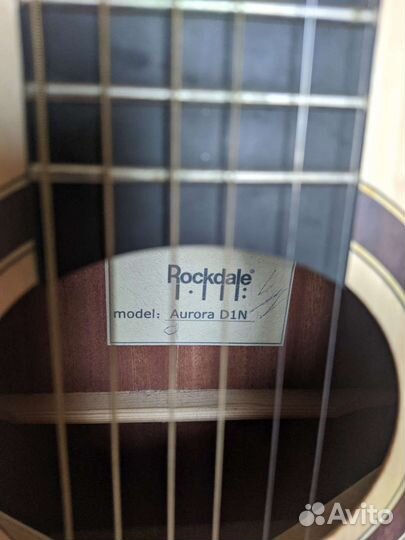 Акустическая гитара rockdale