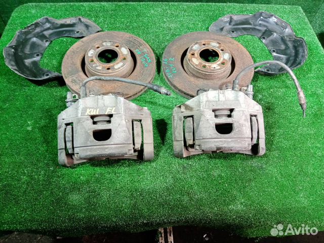 Суппорт / диск тормозной (комплект) передний Audi