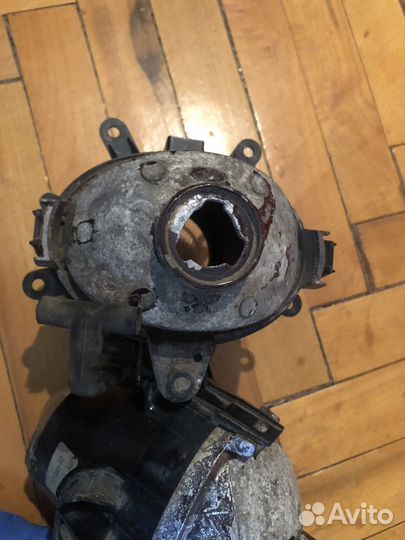 Противотуманки на BMW E46 рейстайлинг