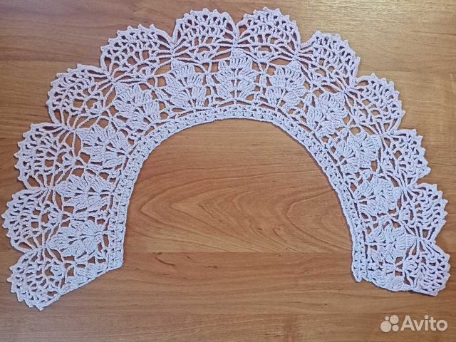 Кружевные, накладные воротники ручная работа