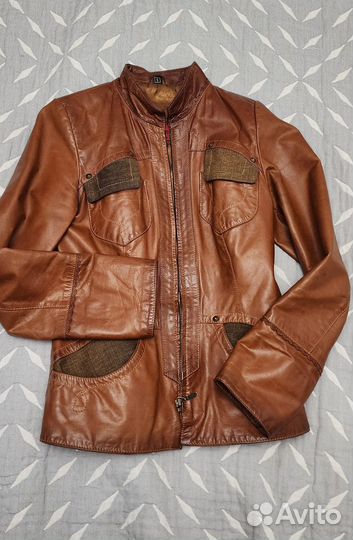 Куртка кожаная женская 40 42 размер