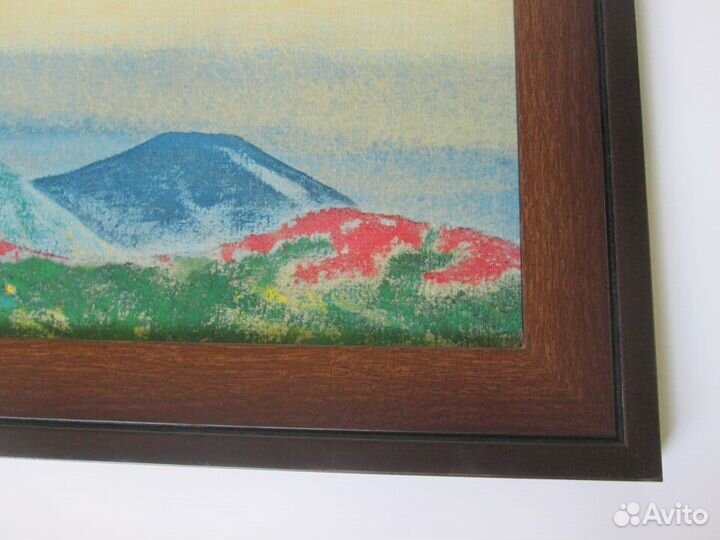 Картина (репродукция) Николая Рериха холст рама