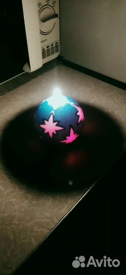 Свеча светящаяся -шар