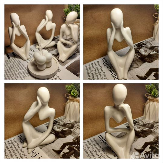 Подсвечники, фигурки, вазочки, кашпо, наборы