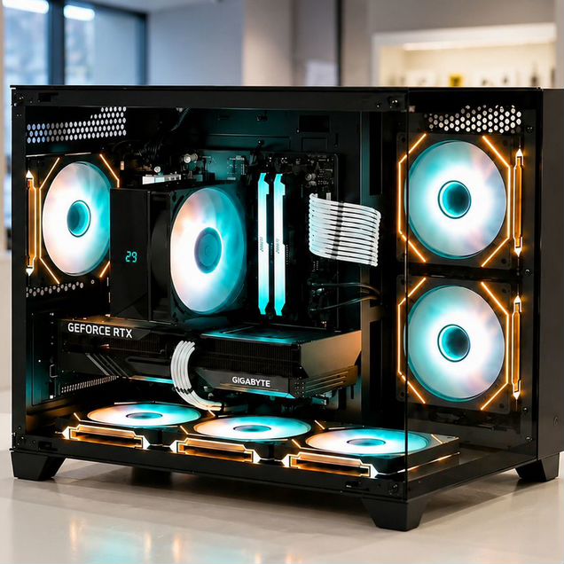 Игровой пк : Ryzen 7 + RTX 5060 Ti