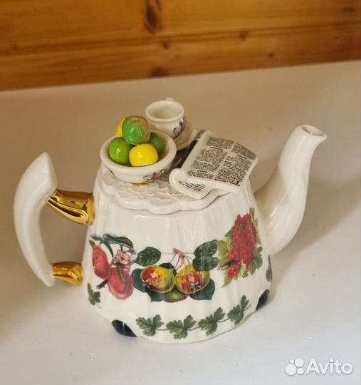 Миниатюрный чайник Portmeirion Англия